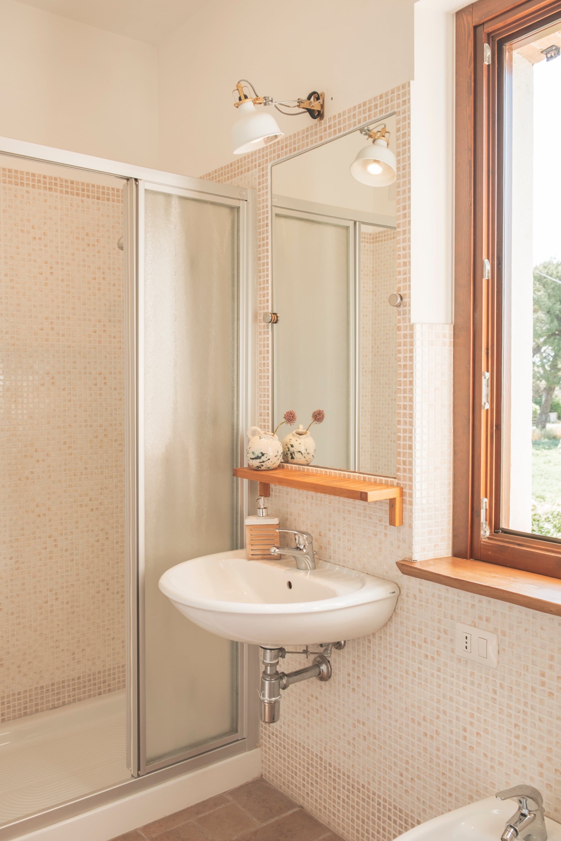 Bagno privato con doccia