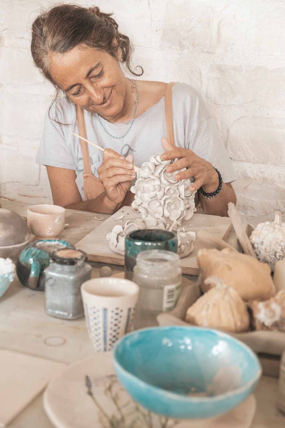 Laboratorio di ceramica botanica